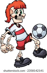 day of the dead soccer skull 