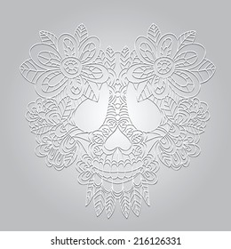 Day of the Dead  Sugar Skull -  Vector 