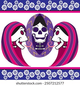 day of the dead three women