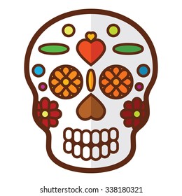 Day of The Dead Vector