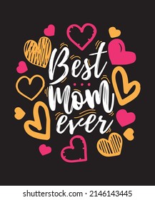 Mother’s Day Design T shirt Graphic Templates