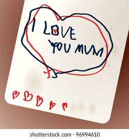 Mother’s day / Child’s drawing