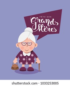 Grandmother’s day in French : Fête des Grands-Mères