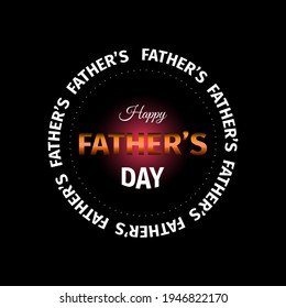 Father’s Day . Geometric design suitable for greeting card poster and banner