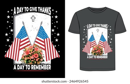 A Day to Give Thanks A Day to Remember t shirt design