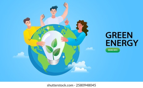 Day good for World Kindness Day celebrate. Green city. sustainable development concept. save the planet. save energy. green ecology and save energy for environment conservation. Vector illustration.