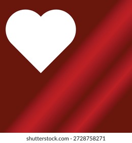 Tarjeta de felicitación del gradiente del día de San Valentín con deseos románticos y lugar para el texto