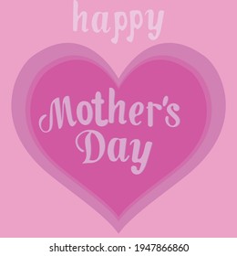 Mother’s Day greeting card (lettering)