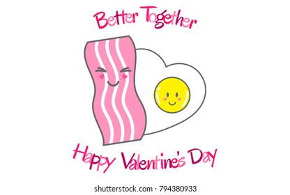 Valentine’s Day greeting card. Web banner. Vector illustration. 