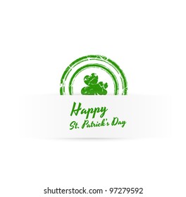 Patrick’s Day Grunge Banner