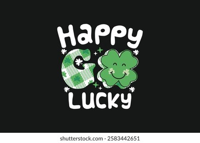 St.Patrick’s Day Happy Go Lucky T-shirt