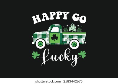 St.Patrick’s Day Happy Go Lucky T-shirt