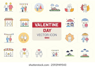 Valentine’s Day Heart Designs and Love Icons 2025