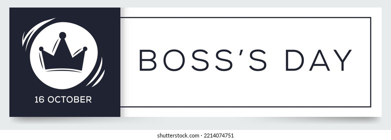 Boss’s Day, der am 16. Oktober stattfand.