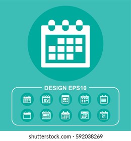 Day icon illustration isolated vector sign symbol