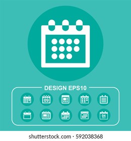 Day icon illustration isolated vector sign symbol