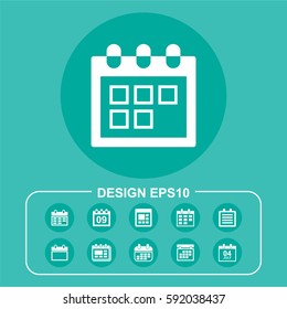 Day icon illustration isolated vector sign symbol