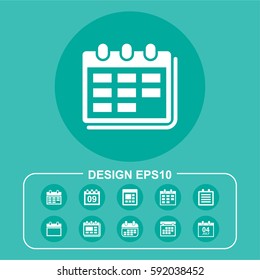 Day icon illustration isolated vector sign symbol