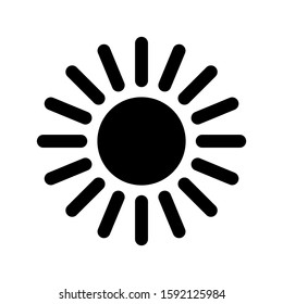 day icon isolated sign symbol vector illustration - high quality black style vector icons
