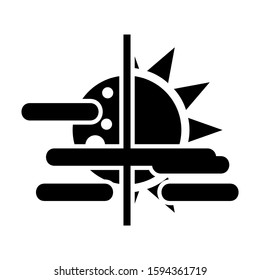 day icon isolated sign symbol vector illustration - high quality black style vector icons
