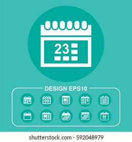 Day icon isolated sign symbol. Flat vector illustration. Can be used for mobile and web design.
