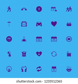 day icon. day vector icons set hands sprout, pedestrian people, halloween date on calendar and first september calendar