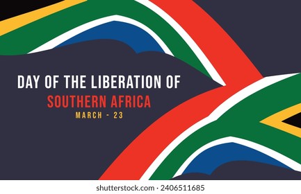 Day of the Liberation of Southern Africa. background, banner, card, poster, template. Vector illustration.