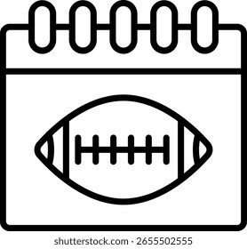 Day Line Icon Vector Design