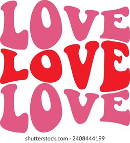 Valentine’s Day love text phrase design on plain white transparent isolated background for shirt, hoodie, sweatshirt, apparel, card, tag, mug, icon, poster or badge