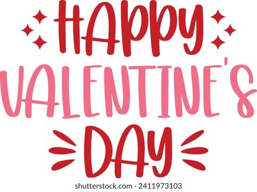 Valentinstag-Liebestypografie auf einfarbigem, transparentem Hintergrund einzeln für Karte, Hemd, Hoodie, Sweatshirt, Bekleidung, Tag, Maulkorb, Symbol, Poster oder Abzeichen