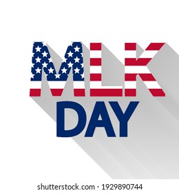 Day Martin Luther King Jr, vector art illustration.