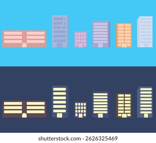 El día y la noche de los constructores de la ciudad