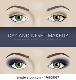 fondo de maquillaje diurno y nocturno