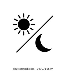 day night icon vector sun moon icon 