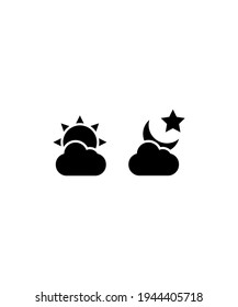 day and night icon,vector best flat icon.