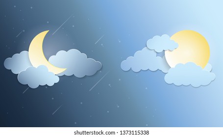 Day and night skies