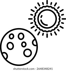 Day and Night vector icon. Can be used for printing, mobile and web applications.