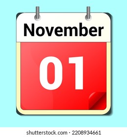 día del calendario, formato de imagen vectorial, octubre
