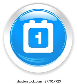 day one Calendar  icon