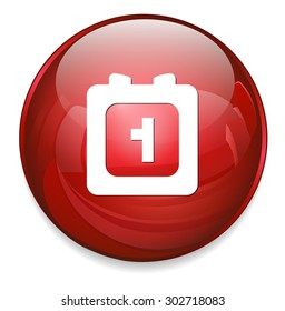 day one Calendar  icon