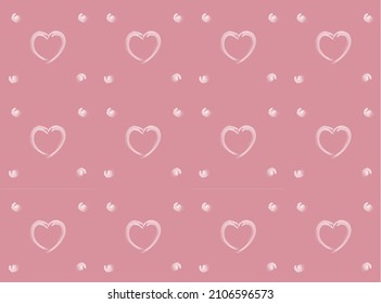 Valentine’s Day pattern for background ,wallpaper, card, templates etc.