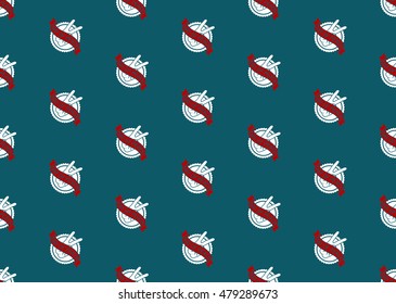 Day of Peace seamaless pattern . Vector Illustration. EPS10