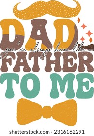 Father’s Day Quotes Vector Design Vol-1