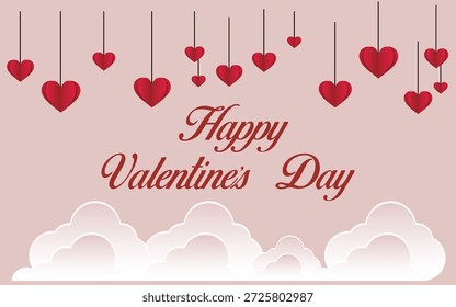 Valentinstag romantisches Paar umgeben von leuchtenden Teilchen und Sternenlichtern, Vektordesign	