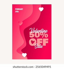 Valentine’s Day Sale Poster Template
Capture the essence of love and excitement this Valentine’s Day with our stunning sale poster template