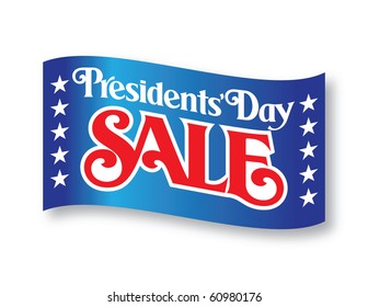 Presidents’ Day Sale Vector Lettering