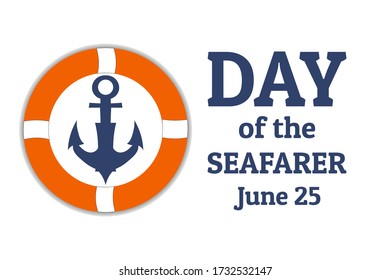 Day Seafarer June 25 Holiday Concept Stock Vector (Royalty Free) 1732532147