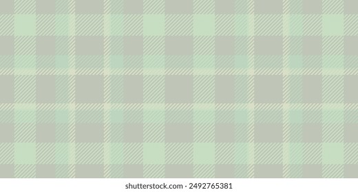 Day seamless texture background, patterned tartan vector pattern. Continuity plaid textile check fabric in light and grey colors palette.