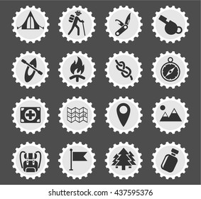 day of skouts web icons for user interface design