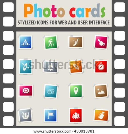 day of skouts web icons for user interface design